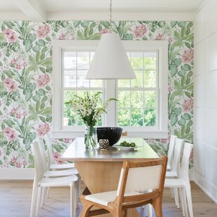 Wandbild Wald Mit Blumen Wayfair De