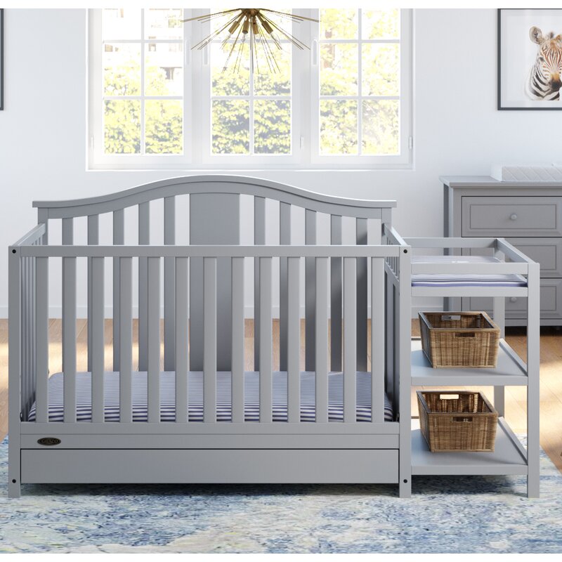 Graco Solano 4 In 1 Convertible Crib Changer With Storage