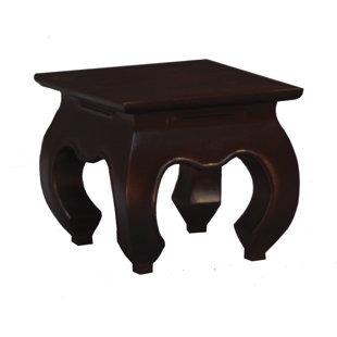 Fine Handcrafted Solid Mahogany Wood Opium End Table by NES Furniture Comparison