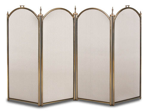 Pilgrim Hearth Belvedere 4 Panel Iron Fireplace Screen Wayfair