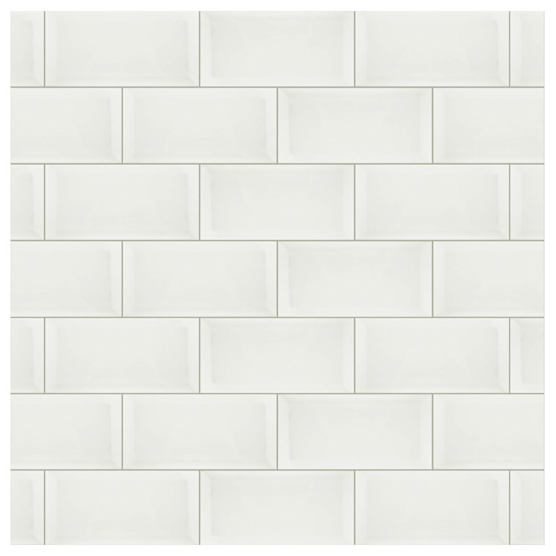 4 8 Beveled Subway Tile Migrant Resource Network Elitetile Thira 4 X 8 Ceramic Subway Tile In Biselado Blanco