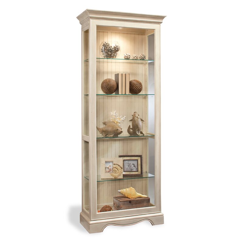 Shelia Lighted Curio Cabinet Reviews Joss Main