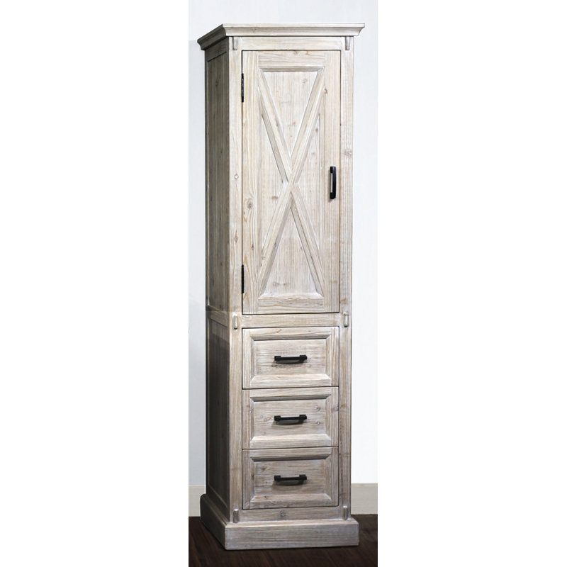 Beklabito 21 5 W X 79 H Linen Cabinet Birch Lane
