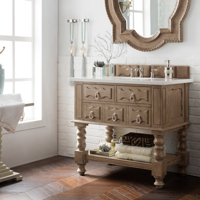 Elizabella 36 Single Bathroom Vanity Set Astoria Grand Top