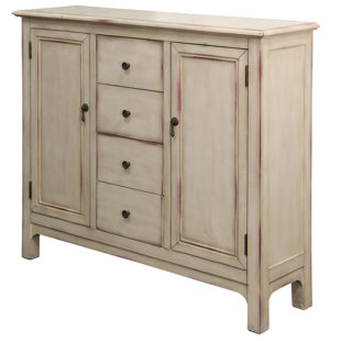 Matilda 2 Door 2 Drawer Accent Cabinet By August Grove Matilda 2 Door 2 Drawer Accent Cabinet By August Grove