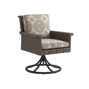 Olive Swivel Rocker Patio Chair With Cushion By Tommy Bahama Outdoor Cubeoutdoor