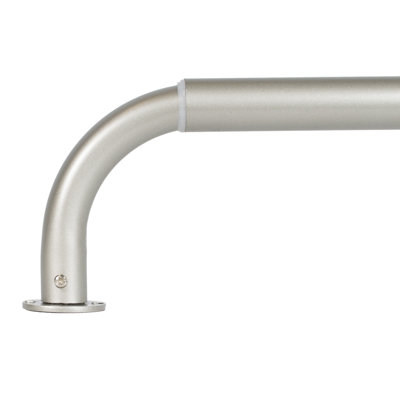 Birchlanepelayo Single Curtain Rod Color Distressed White Size 36 72 Dailymail