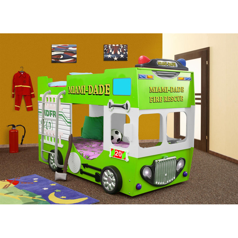 fire truck loft bed