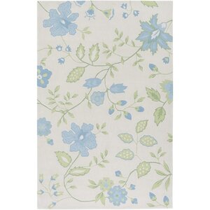 Aline Hand-Tufted Blue/Green Area Rug