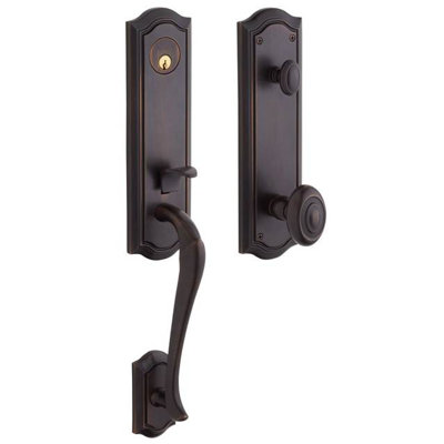 Bethpage Full Dummy Handleset With Interior Knob And Emergency