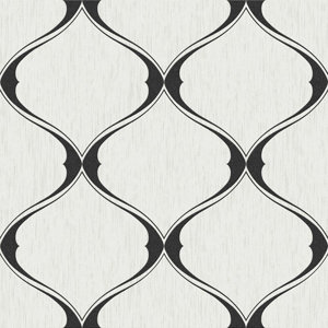 Bourget 33' x 20'' Trellis 3D Embossed Wallpaper Roll