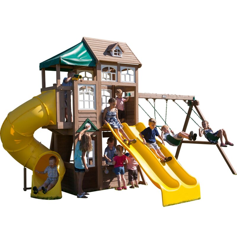 Lookout Lodge Swing Set