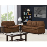 Bahadur Nationwide 2 Piece Standard Living Room Set by Latitude Run®