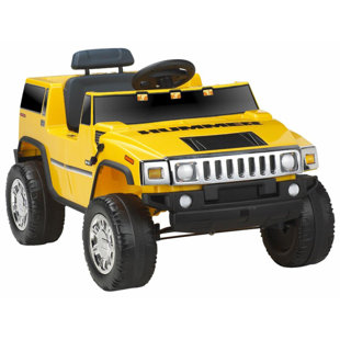 yellow hummer power wheels