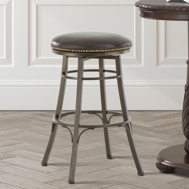 Red Barrel Studio® Ellis Island Swivel Bar & Counter Stool & Reviews ...