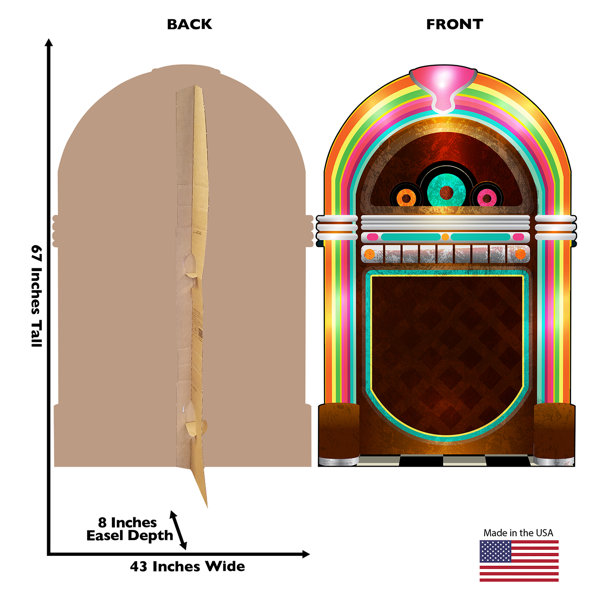 making a jukebox from cardboard