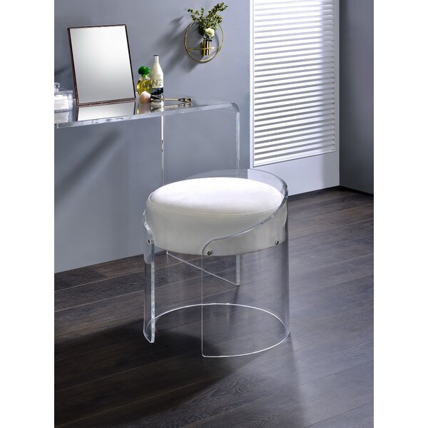 plastic accent stool