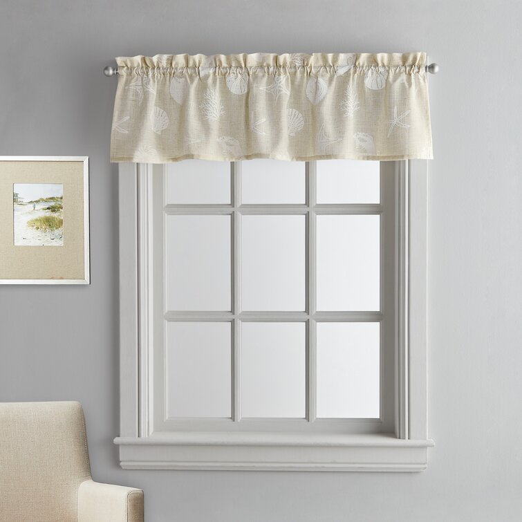 Rosecliff Heights Wymer Tailored 54'' Window Valance & Reviews | Wayfair