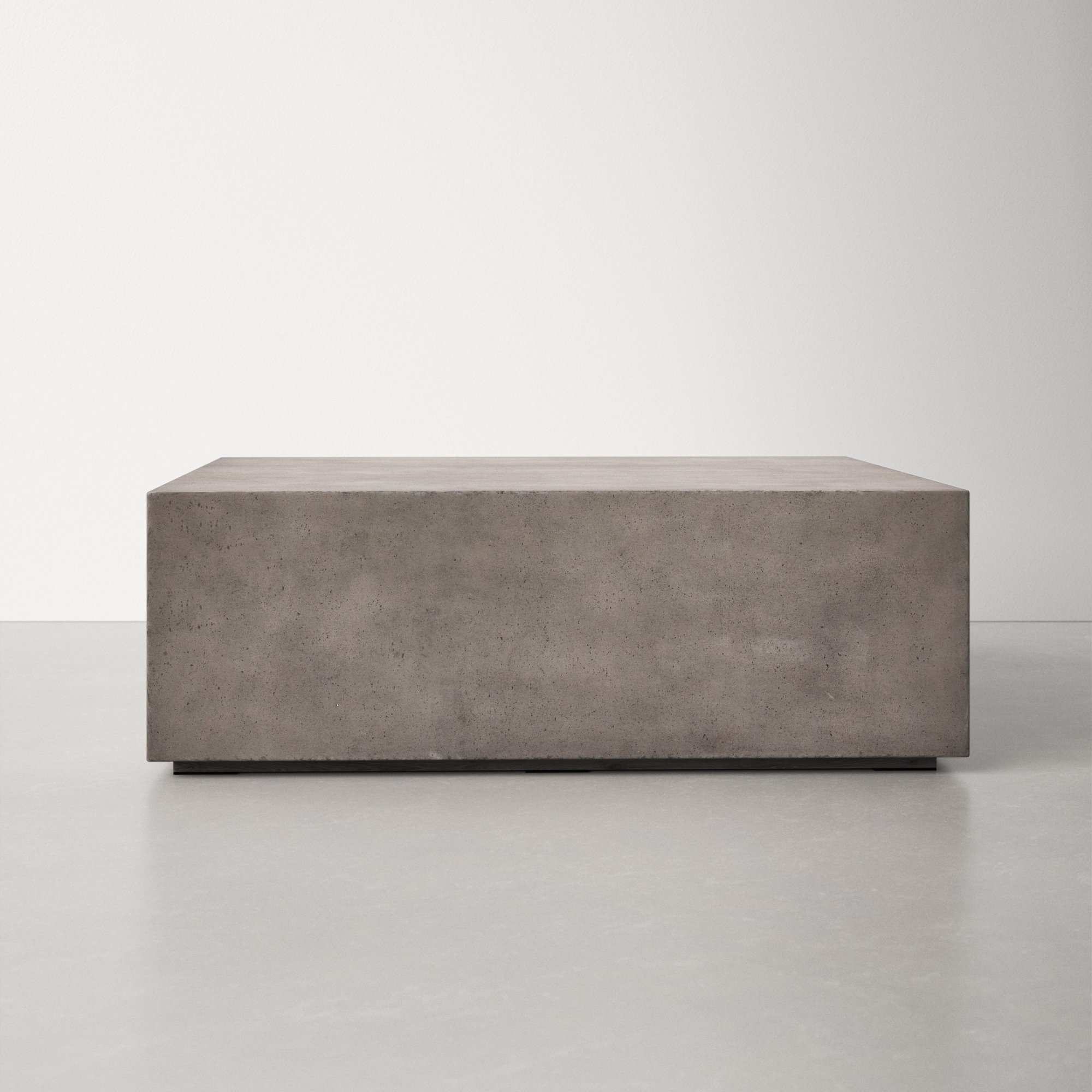 AllModern Gabrielle Concrete Block Coffee Table & Reviews Wayfair