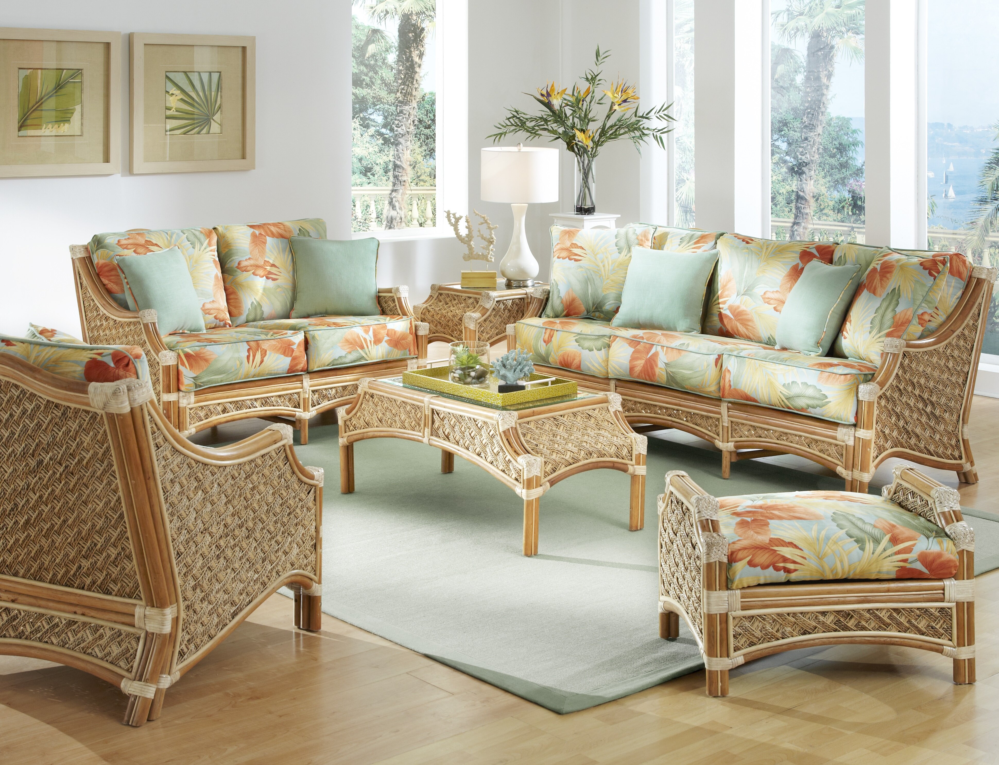 Bay Isle Home Schmitz 6 Piece Living Room Set Wayfair