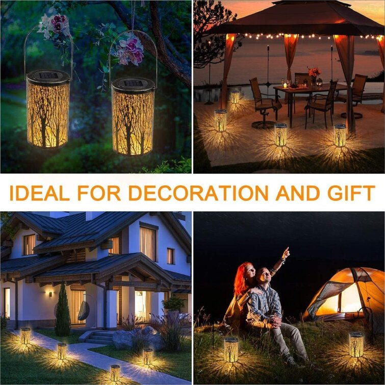 Decorative Gifts LED Night Light Solar Wireless House-Shaped Garden Decoration Light