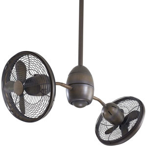36″ Gyrette 8 Blade Turbo Ceiling Fan with Wall Control