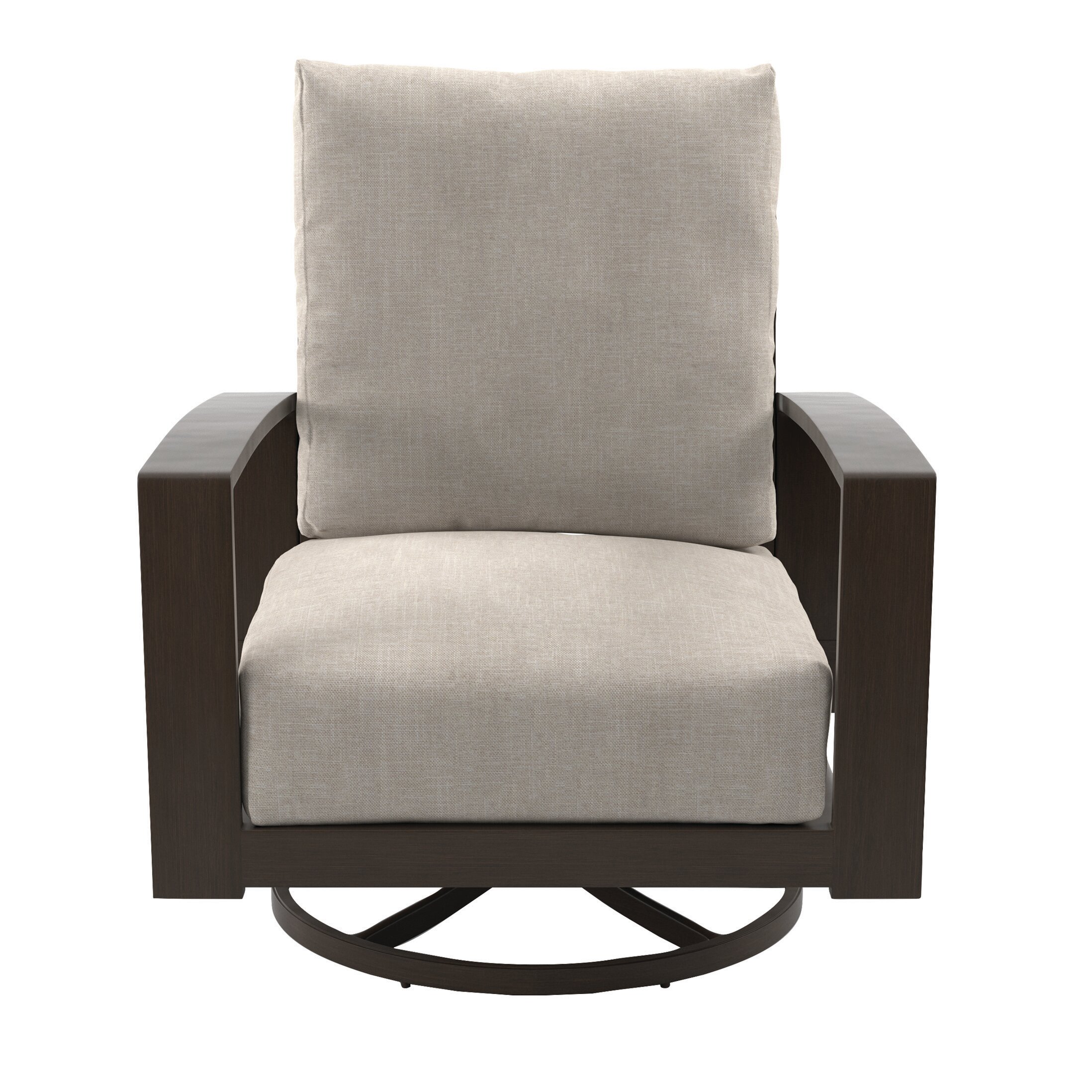 Mistana Jay Swivel Patio Chair With Cushion Reviews Wayfair