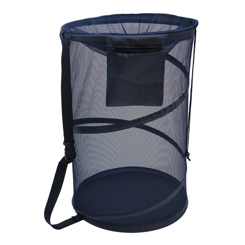 laundry basket with strap