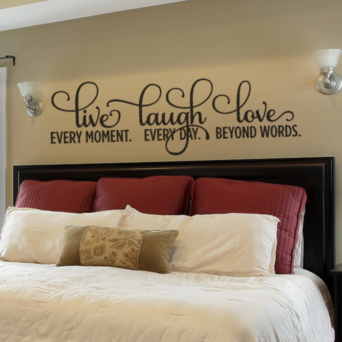 ** Live Love Laugh Vinyl Decal Home Wall Decor **