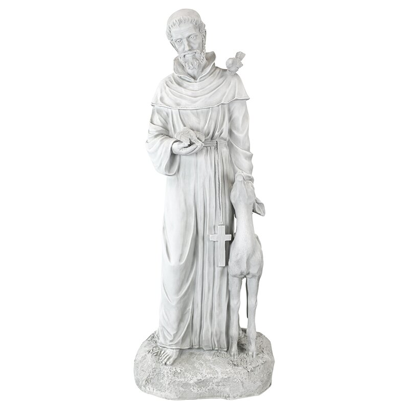 Design Toscano Saint Francis Of Assisi Patron Garden Statue