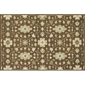 Fairfield Hand-Tufted Brown Area Rug