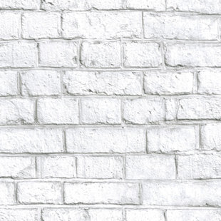 Brick Wood Stone Wallpaper You Ll Love Wayfair Margret Brick L And Stick Wallpaper Roll