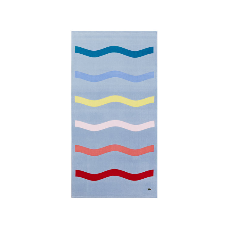 lacoste beach towel