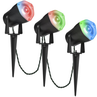 Best Lightshow 1-Light LED Spot Light (Set of 3) By Gemmy Industries Outdoor Lighting Lightshow 1-Light LED Spot Light (Set of 3) By Gemmy Industries Outdoor Lighting