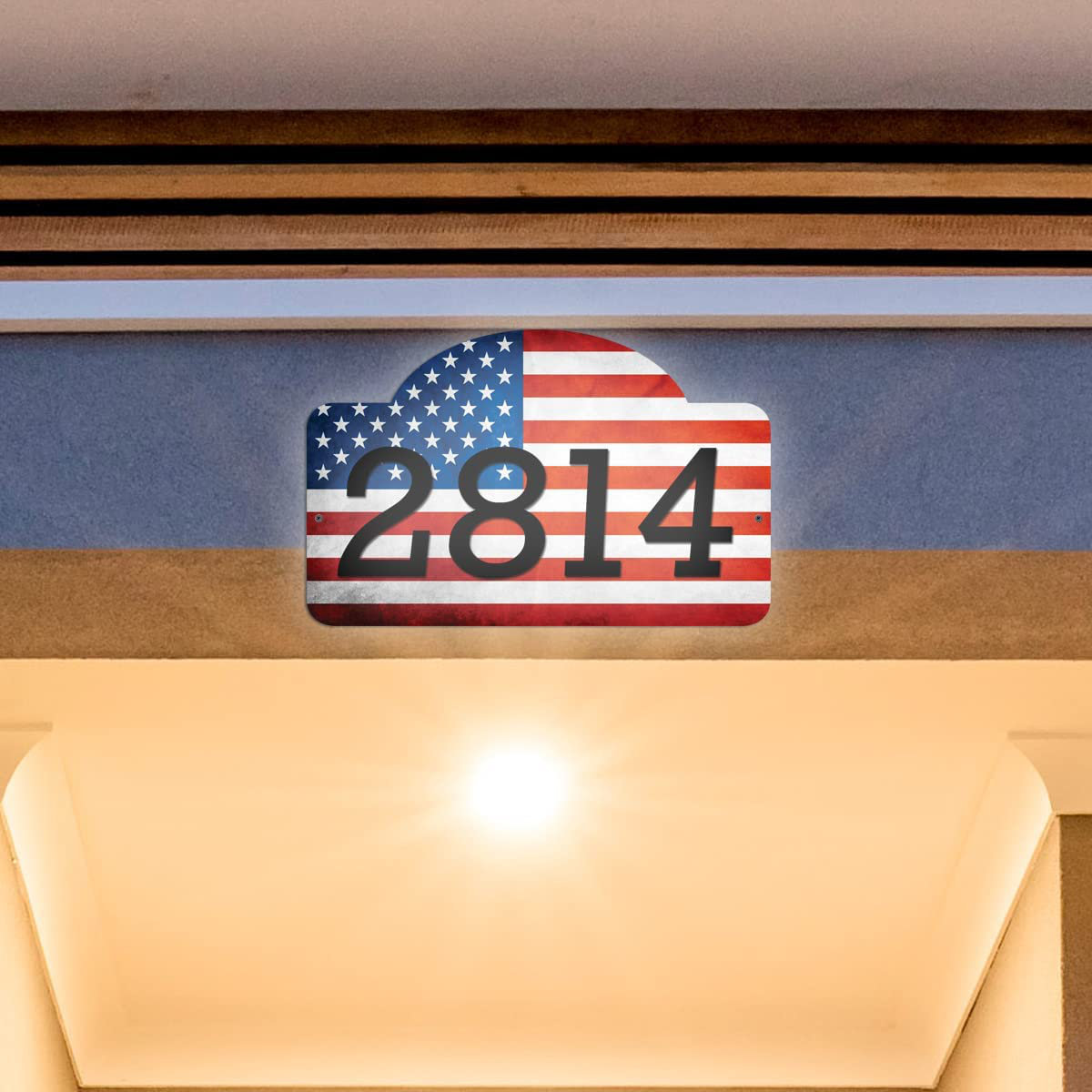 VWAQ 1Line Address Plaque Wayfair