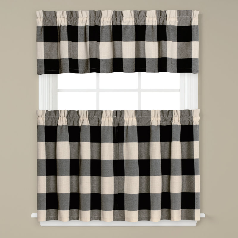 August Grove Northridge Kitchen Curtain Reviews Wayfair