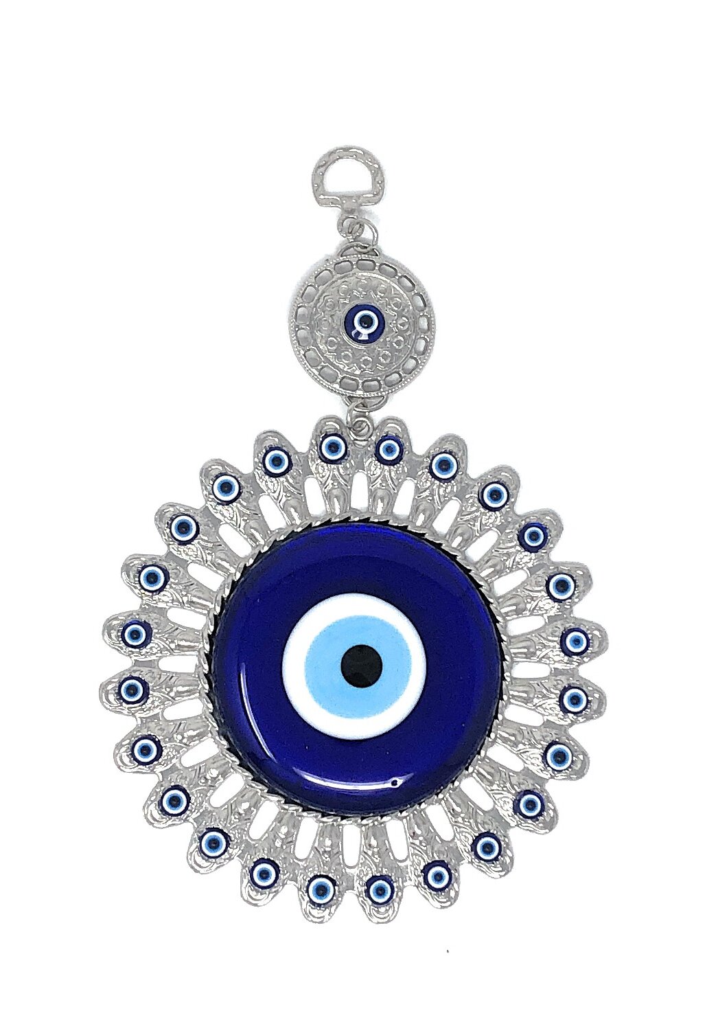 Glass Wall Decorations - Evil Eyes Glass Wall Décor