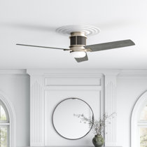 52 Flush Mount Ceiling Fan       - Rp Lighting Fans Sabio 52 In Brushed Nickel Led Flush Mount Ceiling Fan With Light Remote Control And Light Kit 3 Blade Lowes Com Ceiling Fan With Light Fan Light Flush Mount Ceiling - The range offers great value with options for every budget.