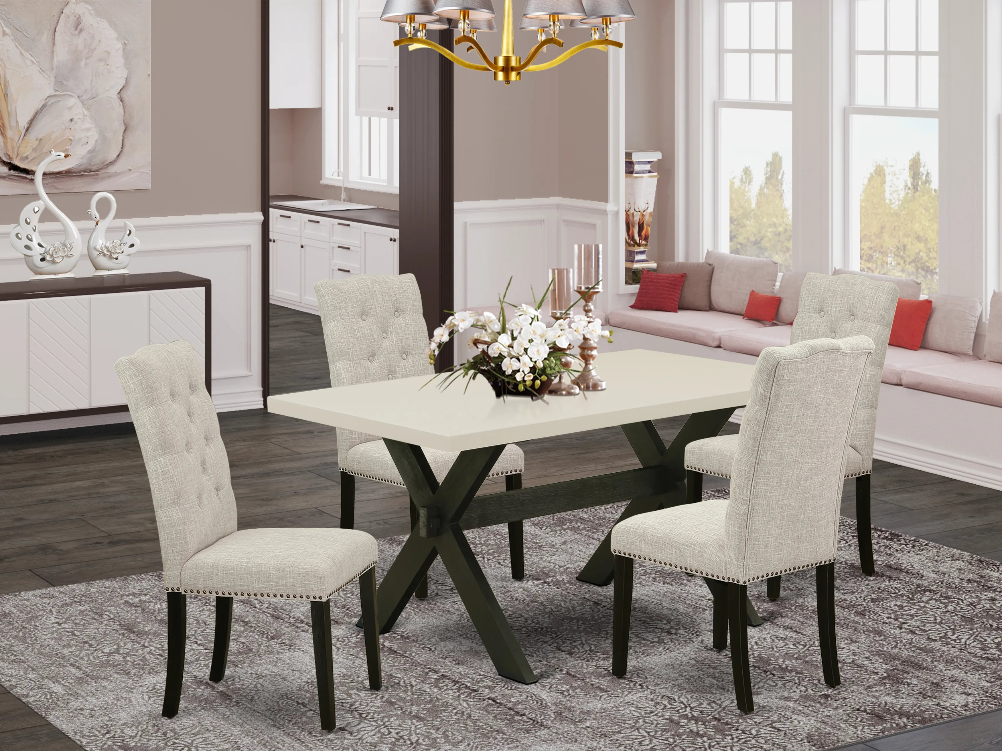 Wildon Home® Nevia 4 - Person Dining Set | Wayfair