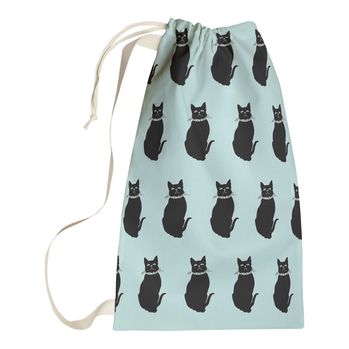 Latitude Run® Hansard Cat Laundry Bag Wayfair