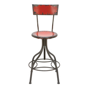 Lomita Adjustable Height Swivel Bar Stool