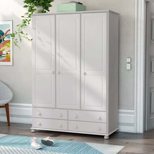 1 Door Soft Close Plain Wardrobe Avail Reflect In 4 Colours