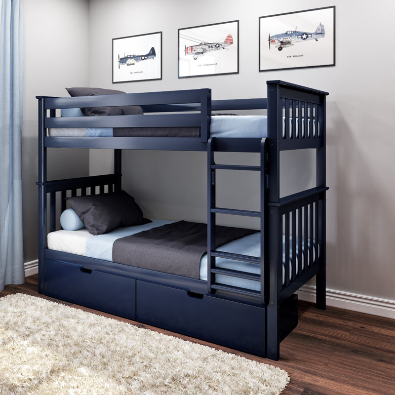 robin european single futon bunk bed