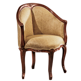 Louis XV Barrel Chair by Design Toscano Wonderful