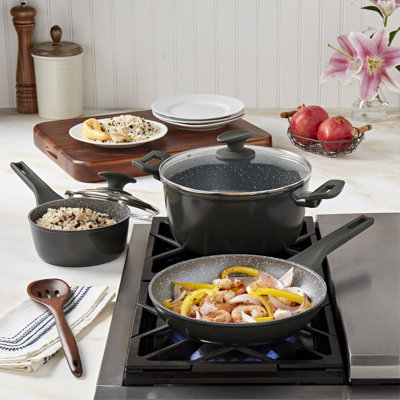 Frigidaire 5 Piece Aluminum Non Stick Cookware Set Frigidaire