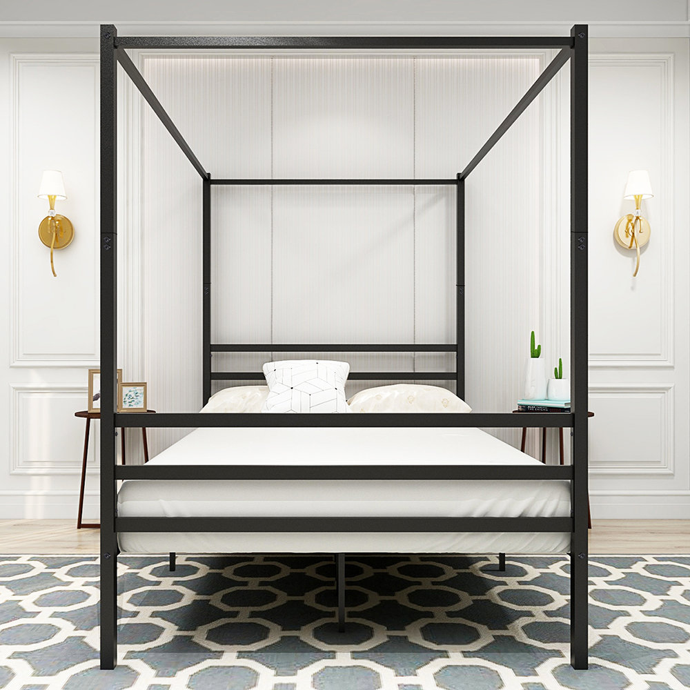 Latitude Run® Ganya Full / Double Canopy Bed | Wayfair