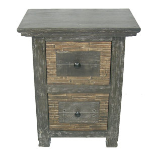 Go to store & view more images Kathi 2 Drawer Nightstand by Bloomsbury Market