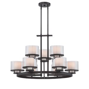 Fusion 9-Light Candle-Style Chandelier