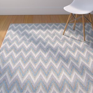 Conesus Blue Indoor/Outdoor Area Rug