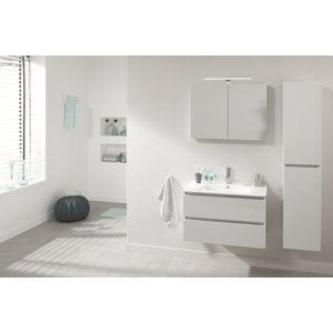 Belfry Bathroom Wandmontierter Waschtisch Stef m..